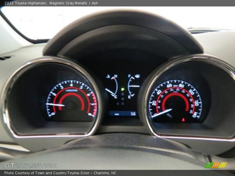 Magnetic Gray Metallic / Ash 2013 Toyota Highlander