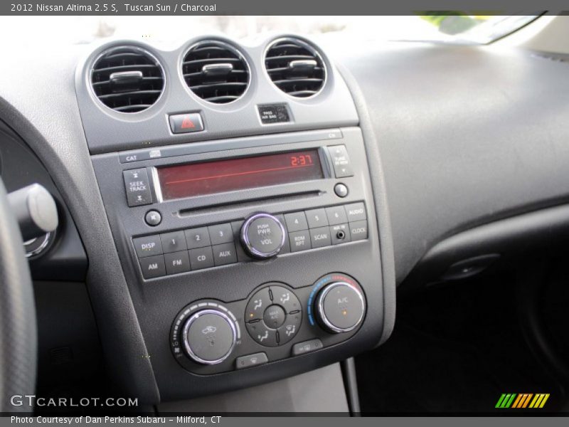 Tuscan Sun / Charcoal 2012 Nissan Altima 2.5 S