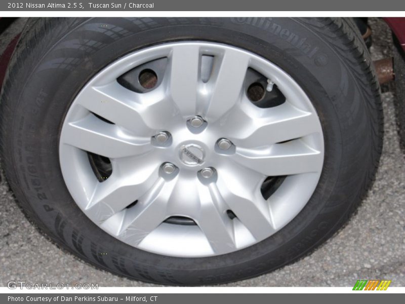 Tuscan Sun / Charcoal 2012 Nissan Altima 2.5 S