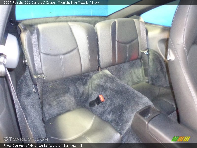 Rear Seat of 2007 911 Carrera S Coupe