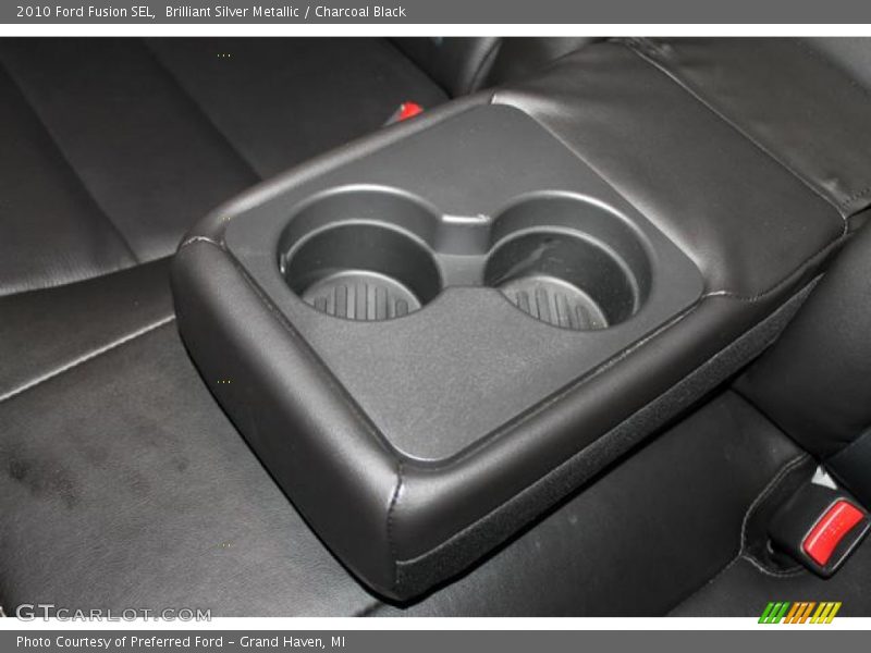 Brilliant Silver Metallic / Charcoal Black 2010 Ford Fusion SEL