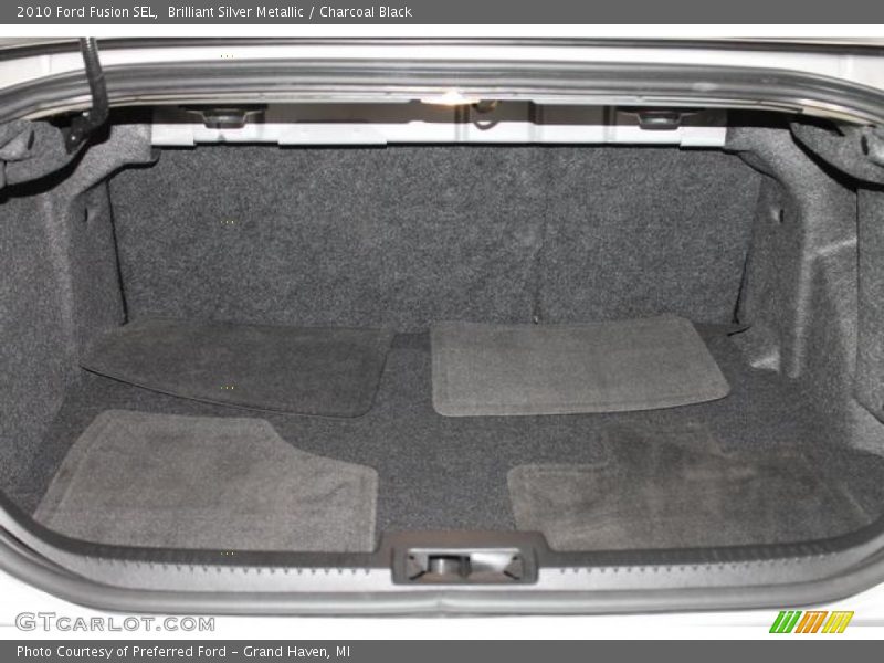 Brilliant Silver Metallic / Charcoal Black 2010 Ford Fusion SEL