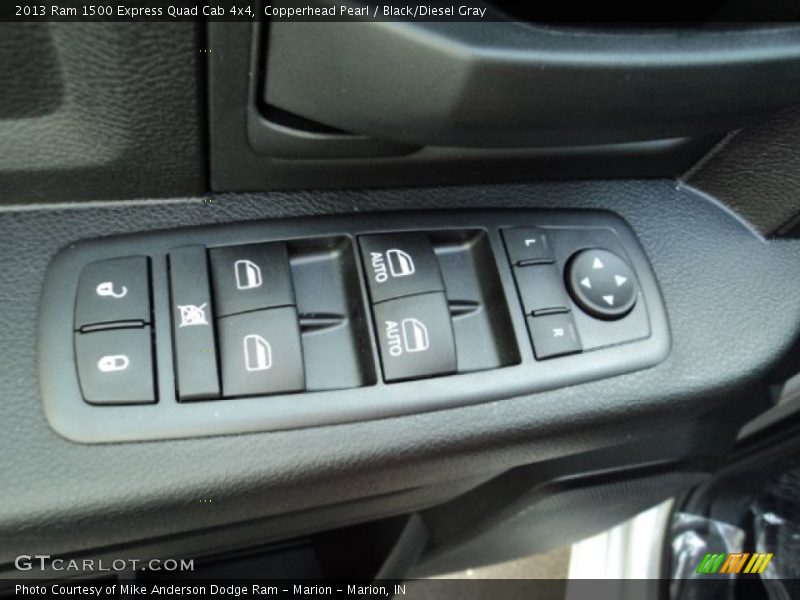 Copperhead Pearl / Black/Diesel Gray 2013 Ram 1500 Express Quad Cab 4x4