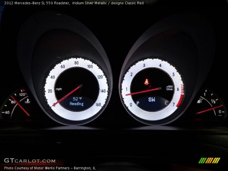  2012 SL 550 Roadster 550 Roadster Gauges