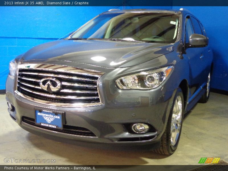 Diamond Slate / Graphite 2013 Infiniti JX 35 AWD