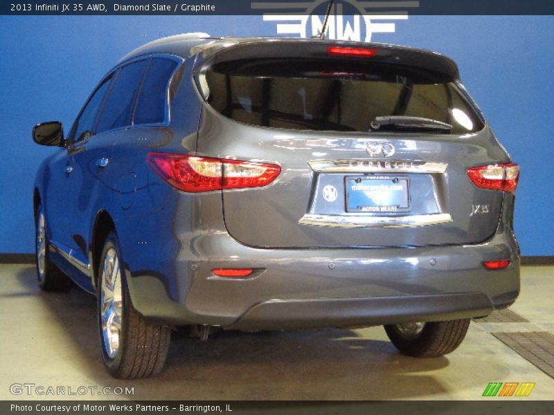 Diamond Slate / Graphite 2013 Infiniti JX 35 AWD