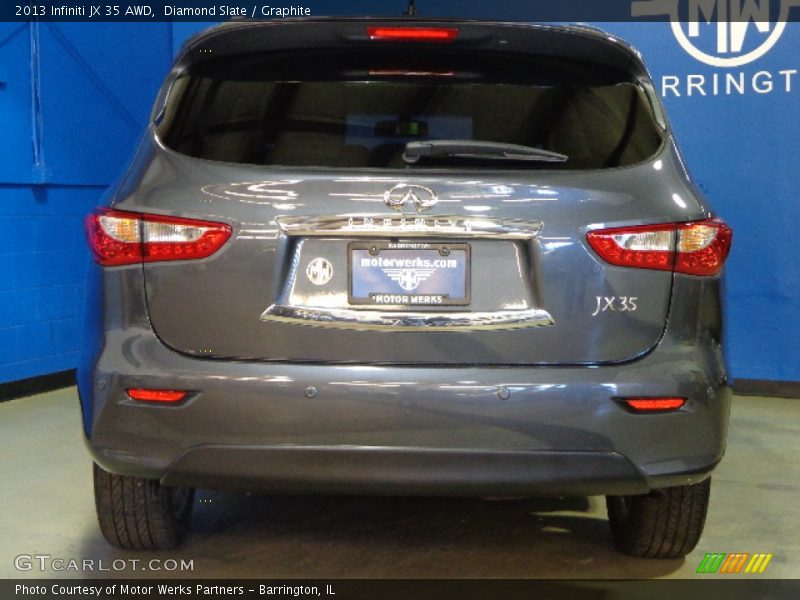 Diamond Slate / Graphite 2013 Infiniti JX 35 AWD
