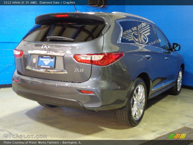 Diamond Slate / Graphite 2013 Infiniti JX 35 AWD