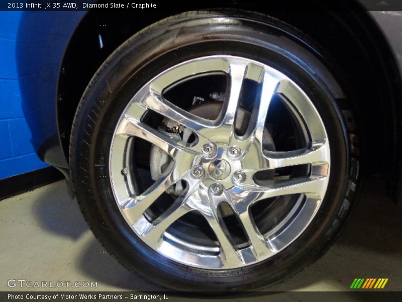 Diamond Slate / Graphite 2013 Infiniti JX 35 AWD
