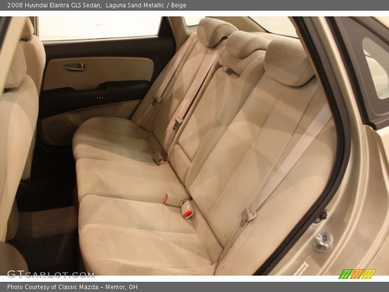 Laguna Sand Metallic / Beige 2008 Hyundai Elantra GLS Sedan