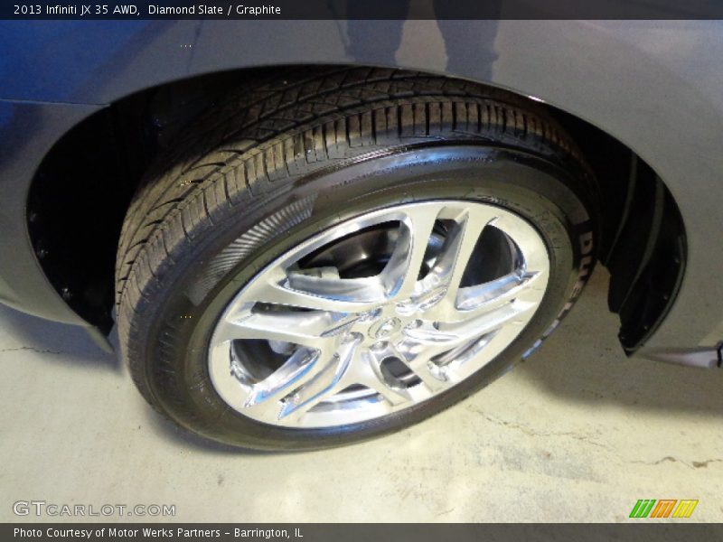 Diamond Slate / Graphite 2013 Infiniti JX 35 AWD