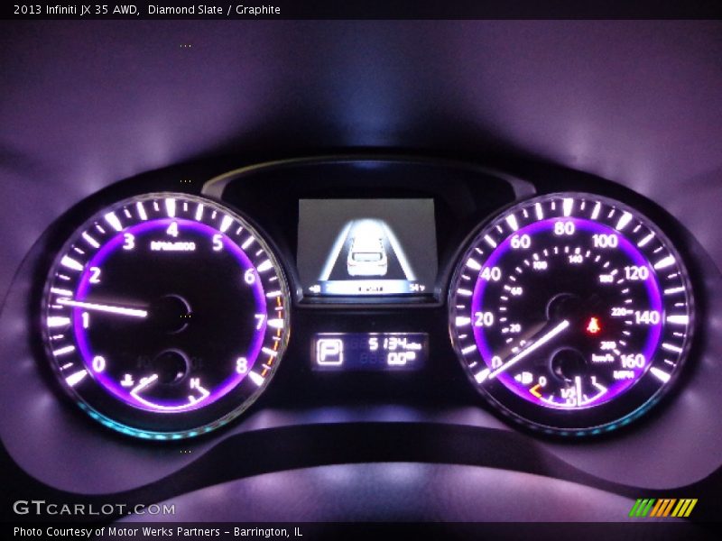 Diamond Slate / Graphite 2013 Infiniti JX 35 AWD