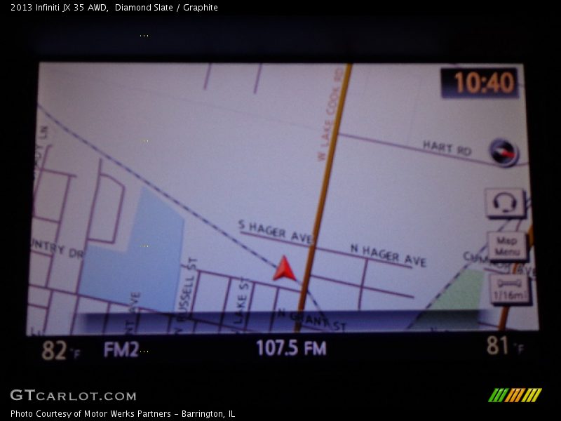Diamond Slate / Graphite 2013 Infiniti JX 35 AWD