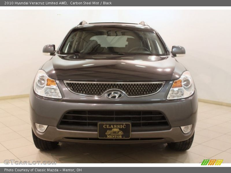 Carbon Steel Mist / Black 2010 Hyundai Veracruz Limited AWD