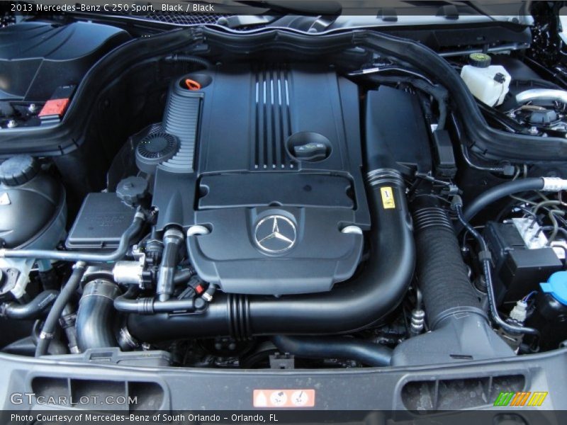 Black / Black 2013 Mercedes-Benz C 250 Sport