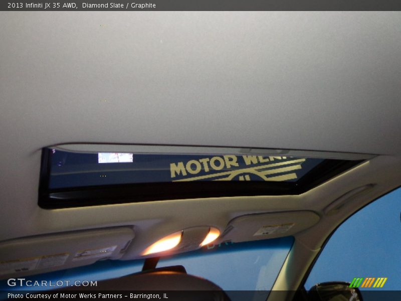 Diamond Slate / Graphite 2013 Infiniti JX 35 AWD