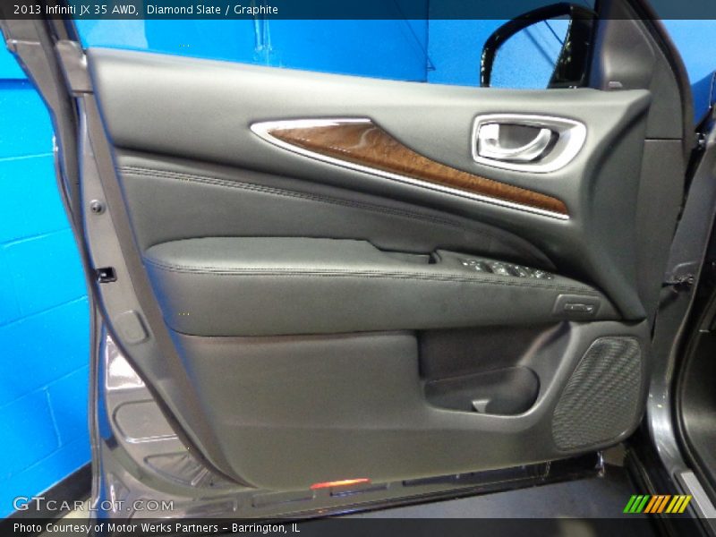 Diamond Slate / Graphite 2013 Infiniti JX 35 AWD