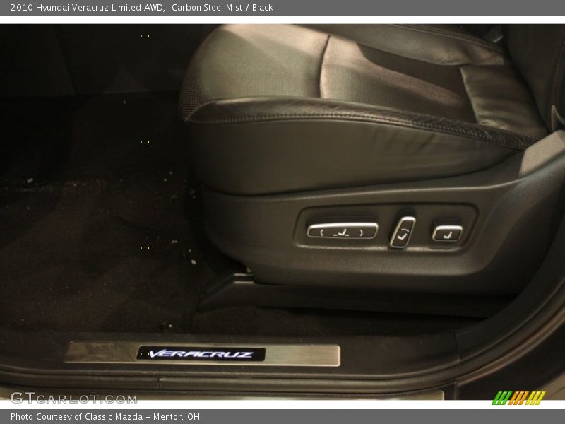 Carbon Steel Mist / Black 2010 Hyundai Veracruz Limited AWD