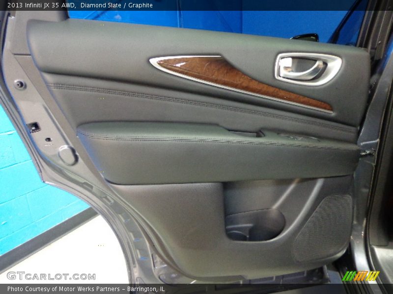 Diamond Slate / Graphite 2013 Infiniti JX 35 AWD