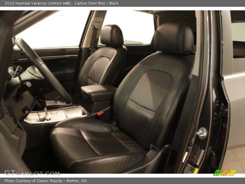 Carbon Steel Mist / Black 2010 Hyundai Veracruz Limited AWD