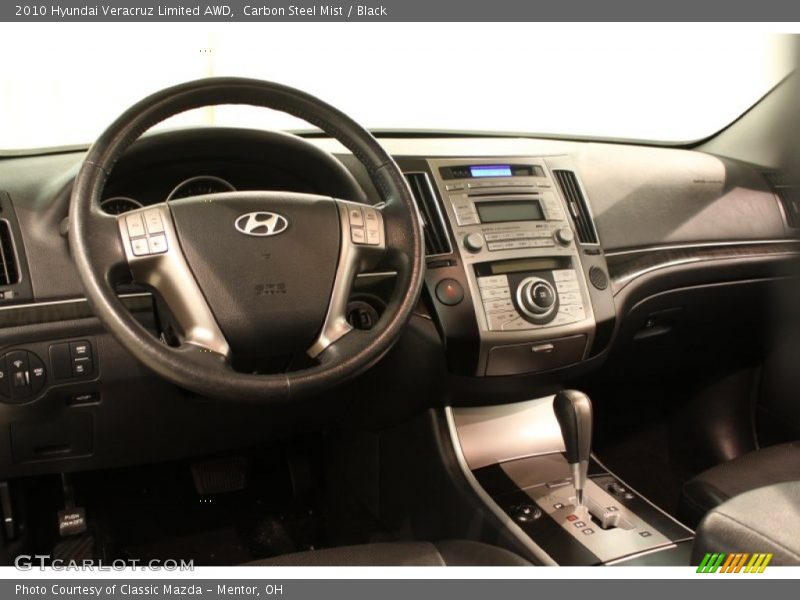 Carbon Steel Mist / Black 2010 Hyundai Veracruz Limited AWD
