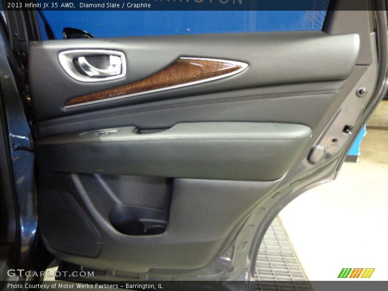 Diamond Slate / Graphite 2013 Infiniti JX 35 AWD