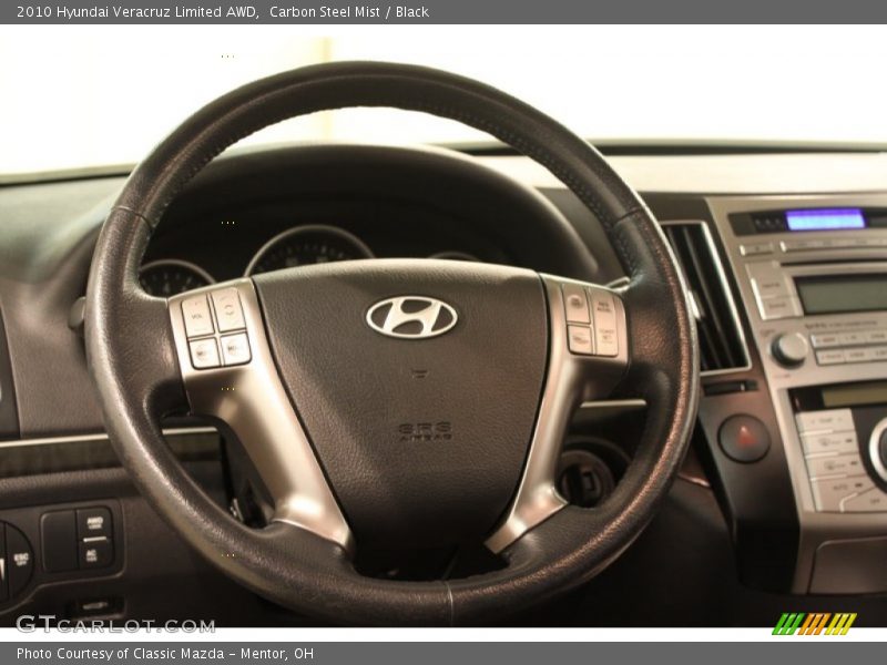 Carbon Steel Mist / Black 2010 Hyundai Veracruz Limited AWD