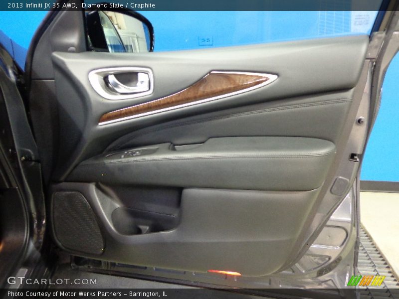 Diamond Slate / Graphite 2013 Infiniti JX 35 AWD