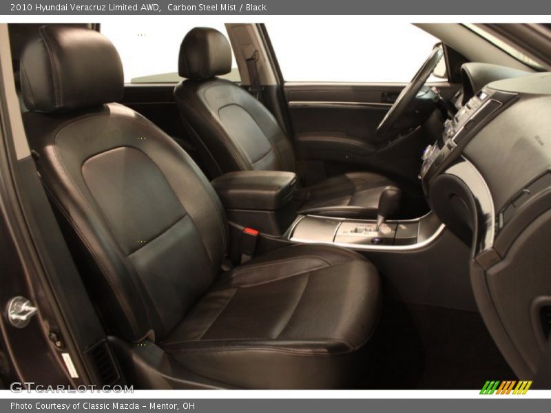 Carbon Steel Mist / Black 2010 Hyundai Veracruz Limited AWD