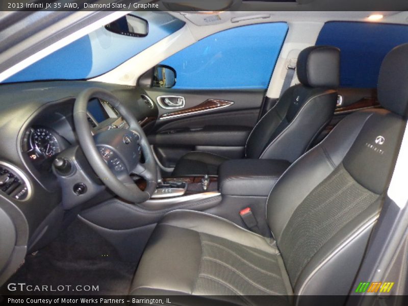 Diamond Slate / Graphite 2013 Infiniti JX 35 AWD