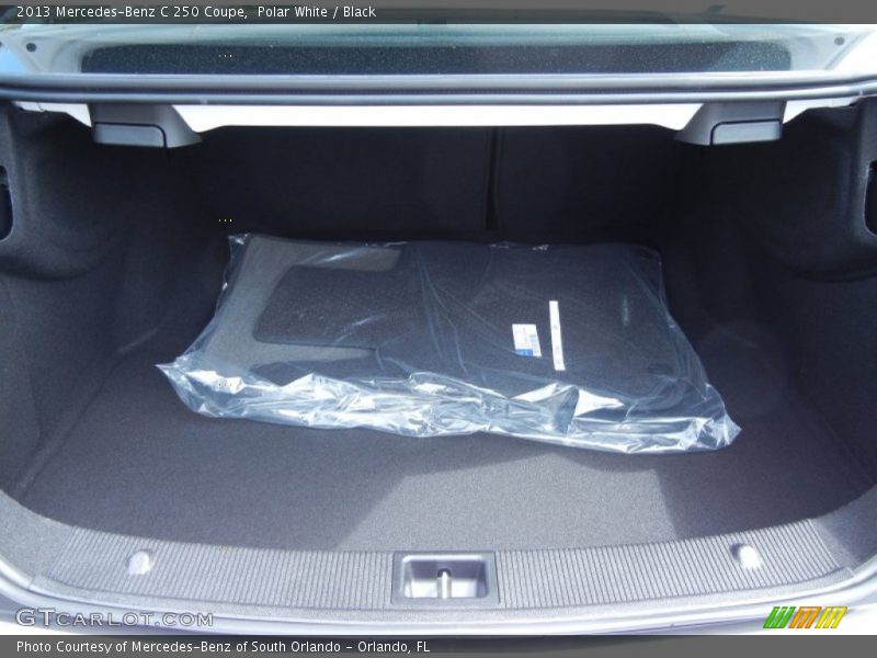 Polar White / Black 2013 Mercedes-Benz C 250 Coupe