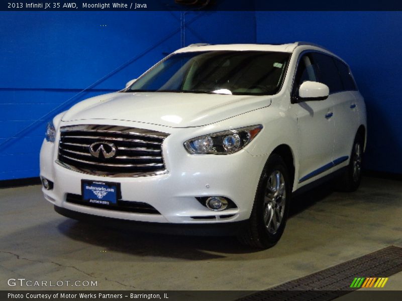 Moonlight White / Java 2013 Infiniti JX 35 AWD