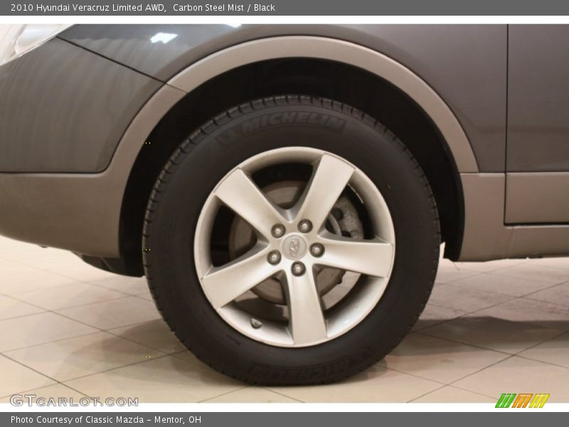 Carbon Steel Mist / Black 2010 Hyundai Veracruz Limited AWD