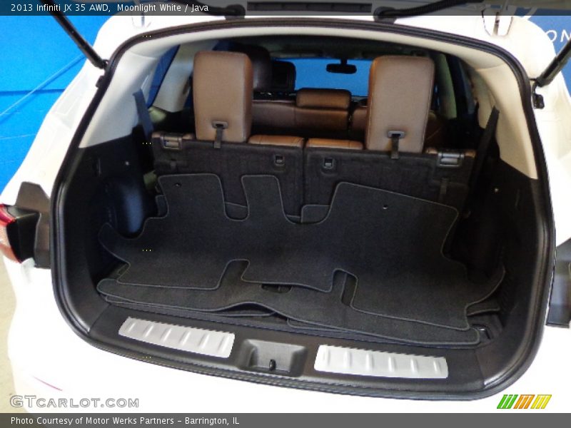 Moonlight White / Java 2013 Infiniti JX 35 AWD