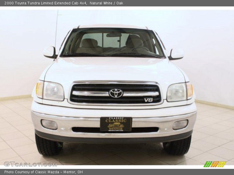 Natural White / Oak 2000 Toyota Tundra Limited Extended Cab 4x4