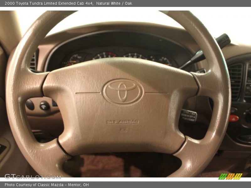 Natural White / Oak 2000 Toyota Tundra Limited Extended Cab 4x4
