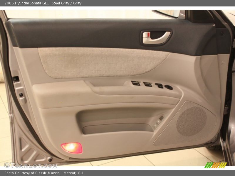 Steel Gray / Gray 2006 Hyundai Sonata GLS