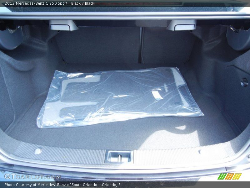 Black / Black 2013 Mercedes-Benz C 250 Sport