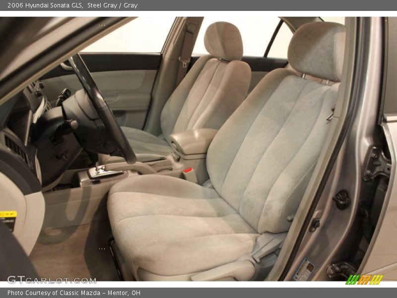 Steel Gray / Gray 2006 Hyundai Sonata GLS