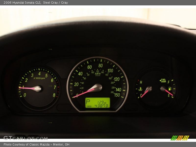 Steel Gray / Gray 2006 Hyundai Sonata GLS