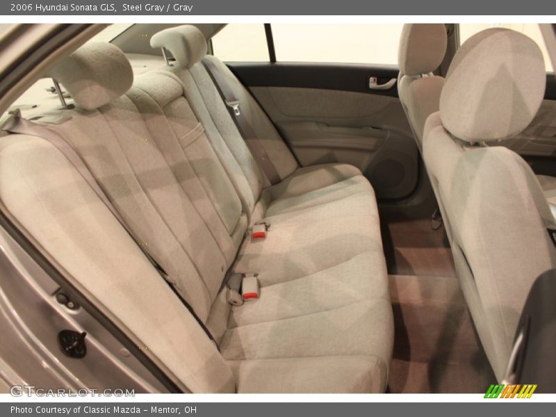 Steel Gray / Gray 2006 Hyundai Sonata GLS