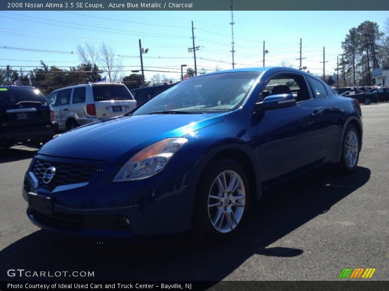 Azure Blue Metallic / Charcoal 2008 Nissan Altima 3.5 SE Coupe