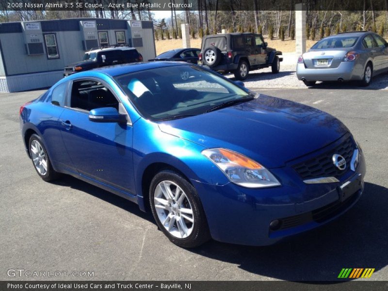 Azure Blue Metallic / Charcoal 2008 Nissan Altima 3.5 SE Coupe