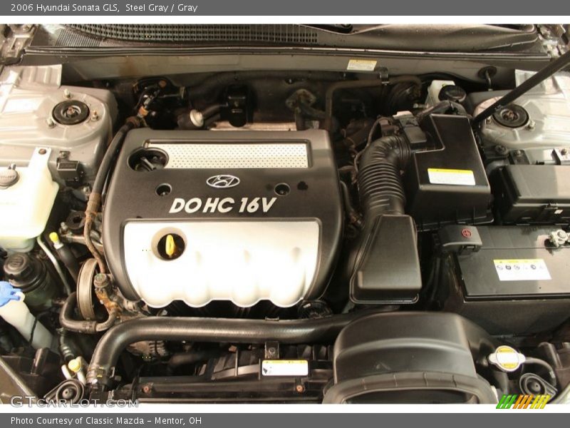 Steel Gray / Gray 2006 Hyundai Sonata GLS