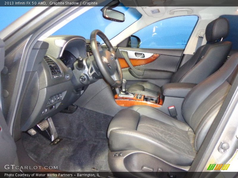 Graphite Shadow / Graphite 2013 Infiniti FX 50 AWD