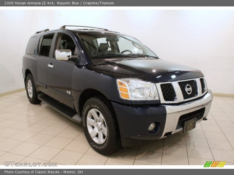 Majestic Blue / Graphite/Titanium 2006 Nissan Armada LE 4x4