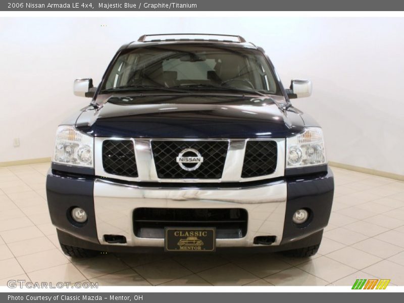 Majestic Blue / Graphite/Titanium 2006 Nissan Armada LE 4x4