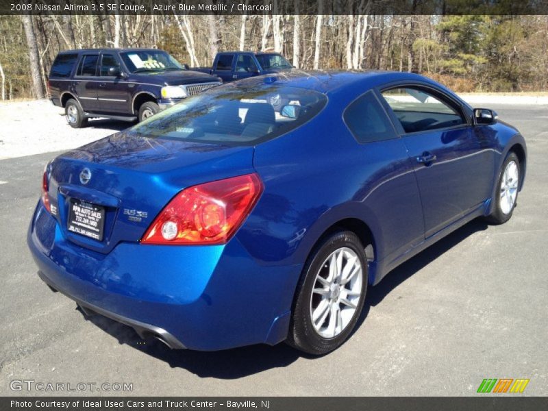 Azure Blue Metallic / Charcoal 2008 Nissan Altima 3.5 SE Coupe