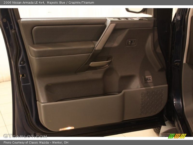 Majestic Blue / Graphite/Titanium 2006 Nissan Armada LE 4x4