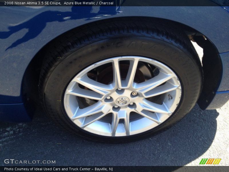 Azure Blue Metallic / Charcoal 2008 Nissan Altima 3.5 SE Coupe